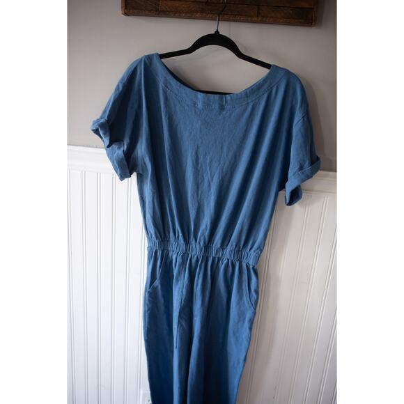 Free People Free-Est Frankie One-Piece Jumpsuit in Deep Blue Sea Size XS - Picture 2 of 4